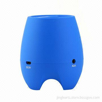 Bluetooth Speaker for iPhone, iPad, 3.0+ EDR2.1 Handsfree Call, Built-in Mic, Rubber Oil Painting